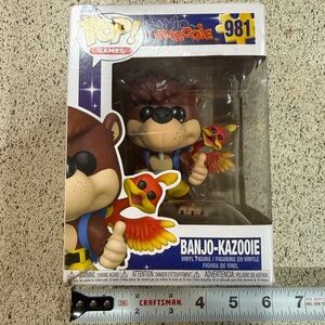 Funko Pop Banjo-Kazooie Vinyl Figure from Banjo-Kazooie by Rare Games - Box Dmg